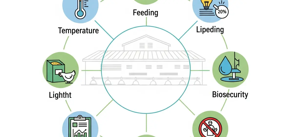 Manejo del Galpón Avícola y Salud Animal: La Clave para la Eficiencia en la Producción de Huevos