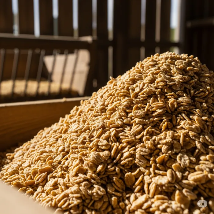 Feed Preparation with Rolled Barley: An Energy and Flavor Hub for Your Animals