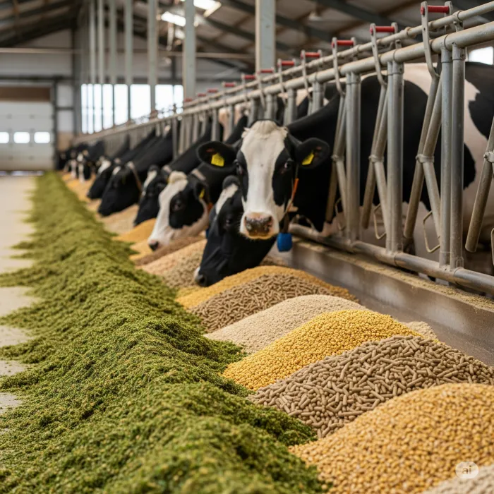 The Most Efficient Dairy Feed Ration: Strategies for High Milk Yield and Profitability