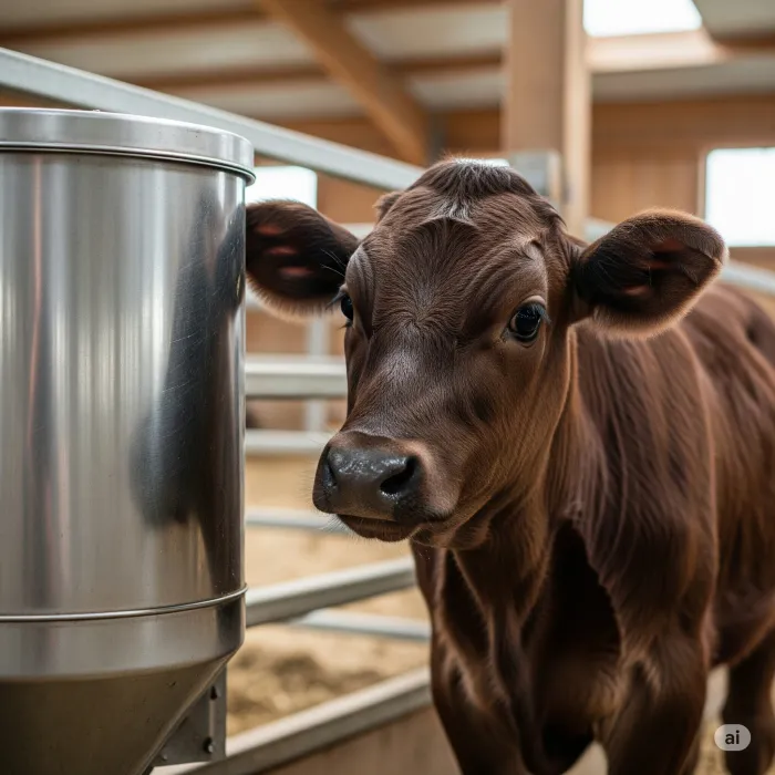 How to Prepare Diarrhea-Preventing Feed for Calves? The Secret to a Healthy Start